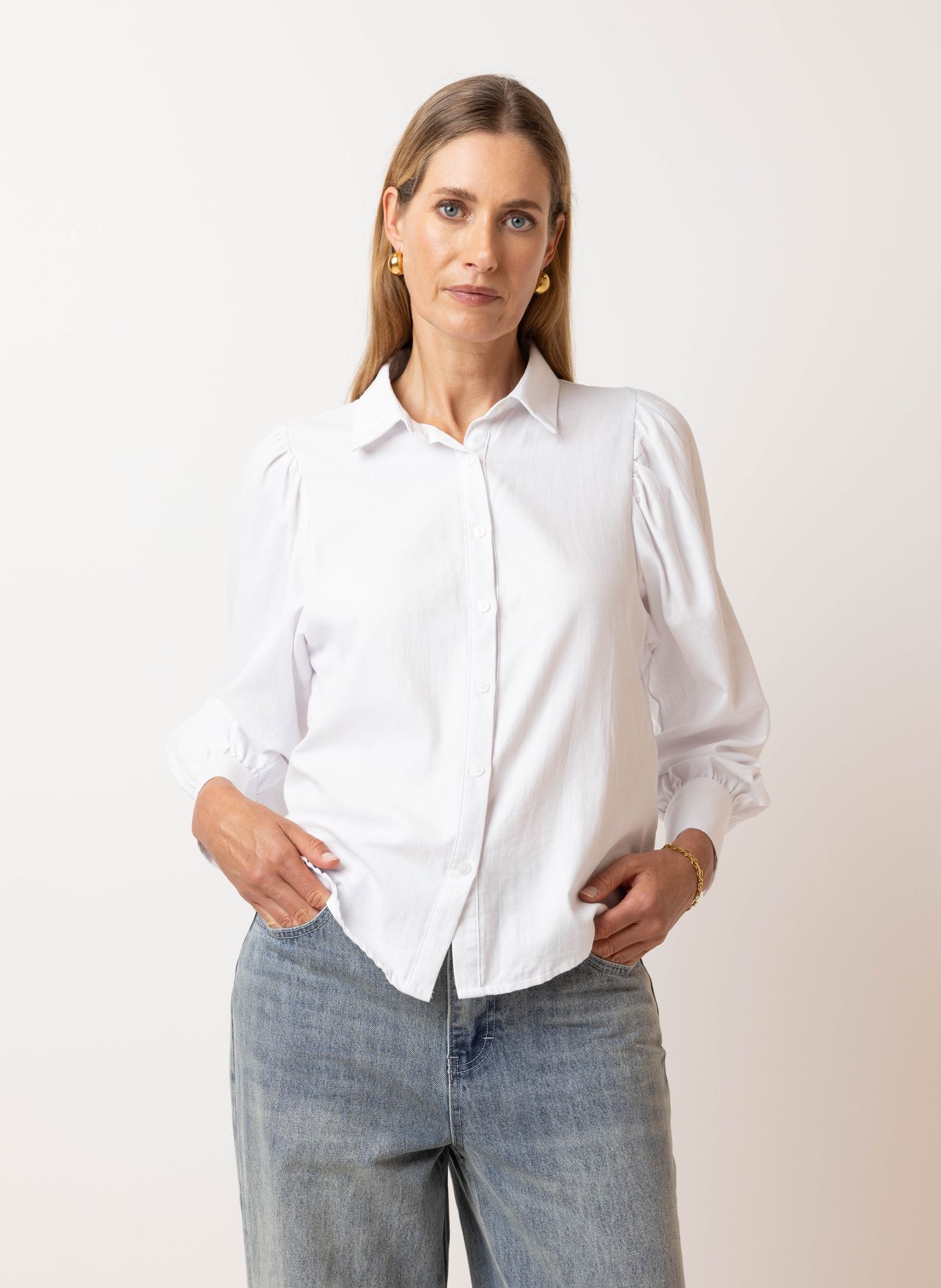 Norah Witte blouse white 215205-100