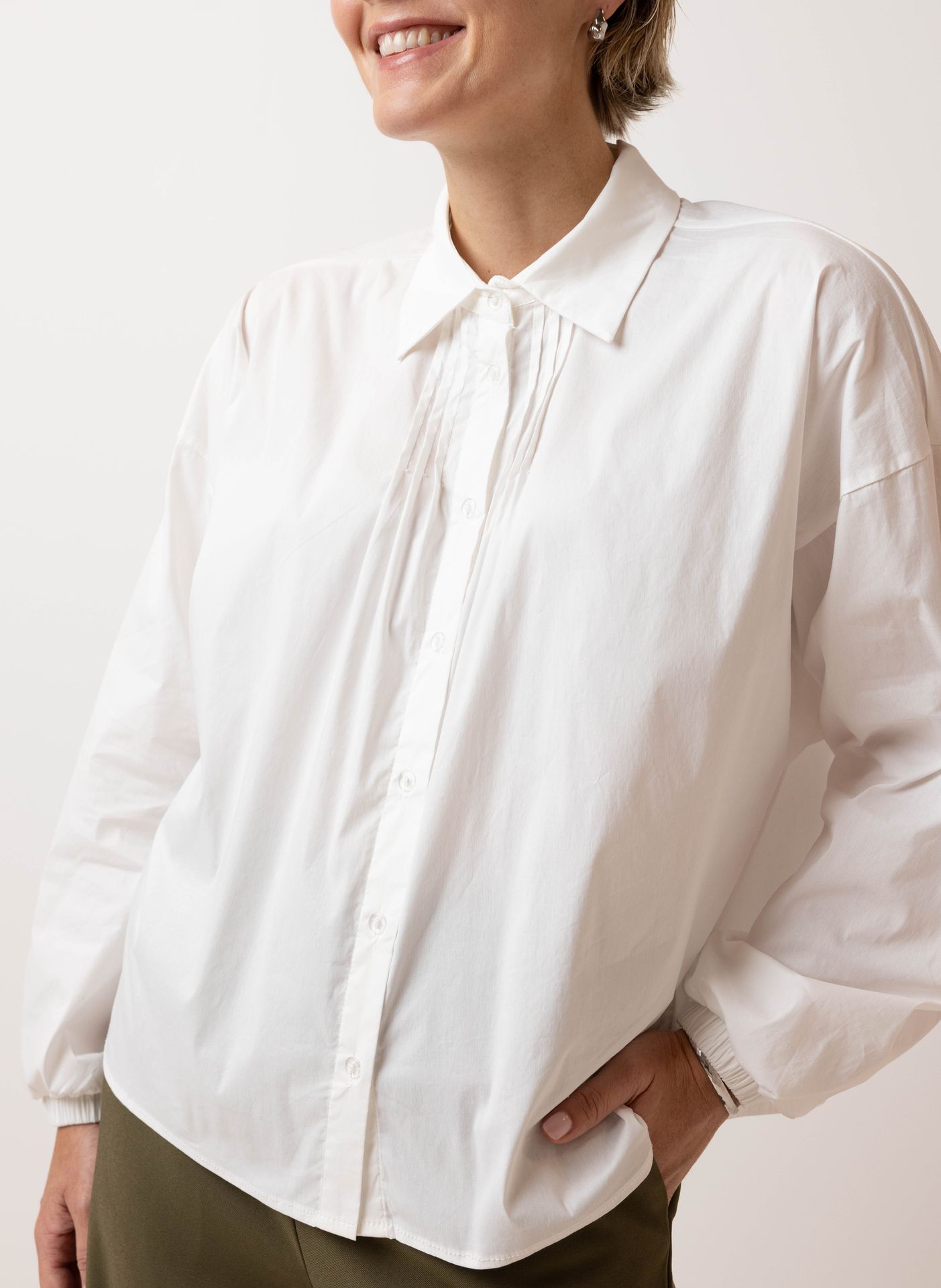 Norah Witte blouse white 215226-100