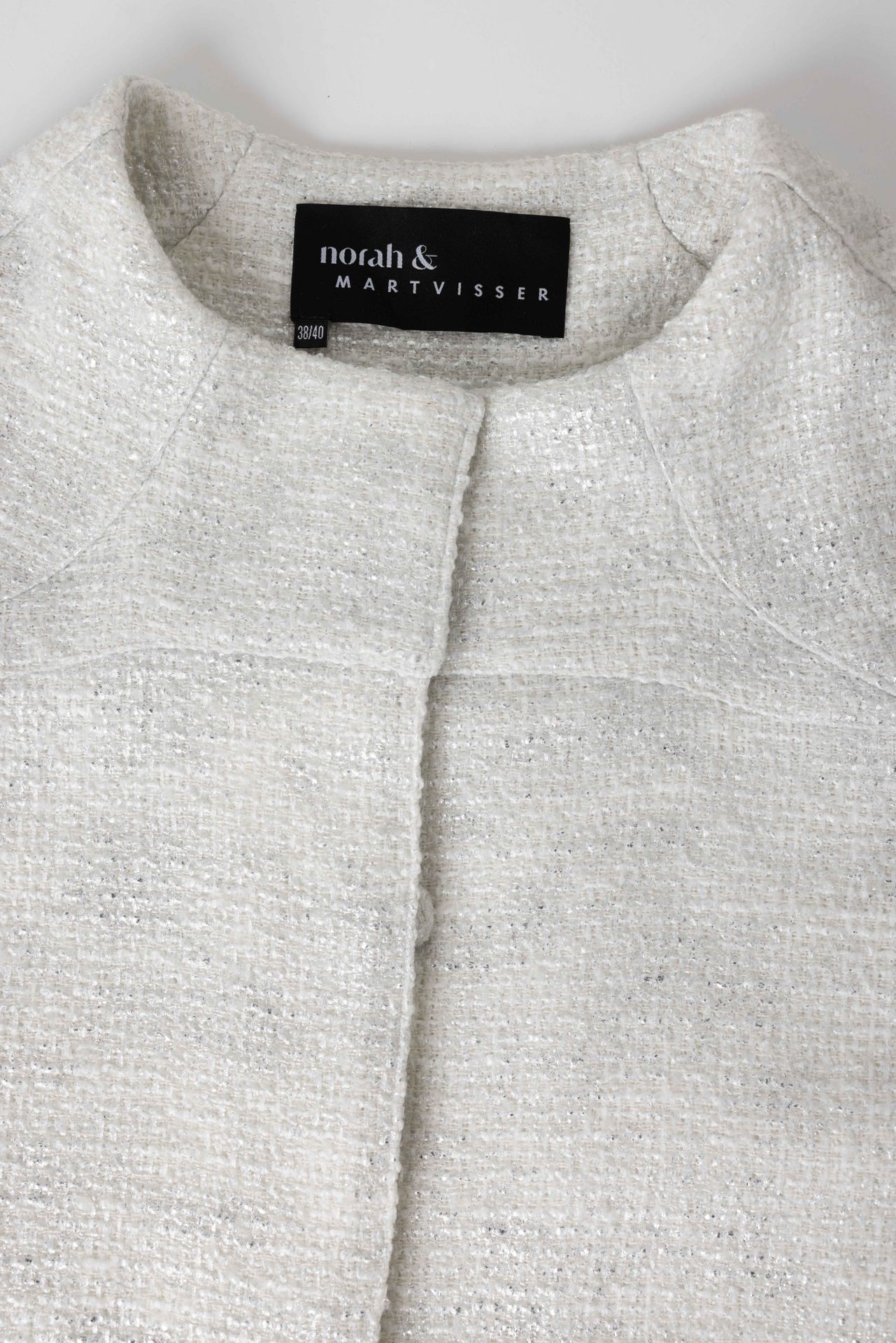 Norah Witte bouclé blazer off-white 215891-101