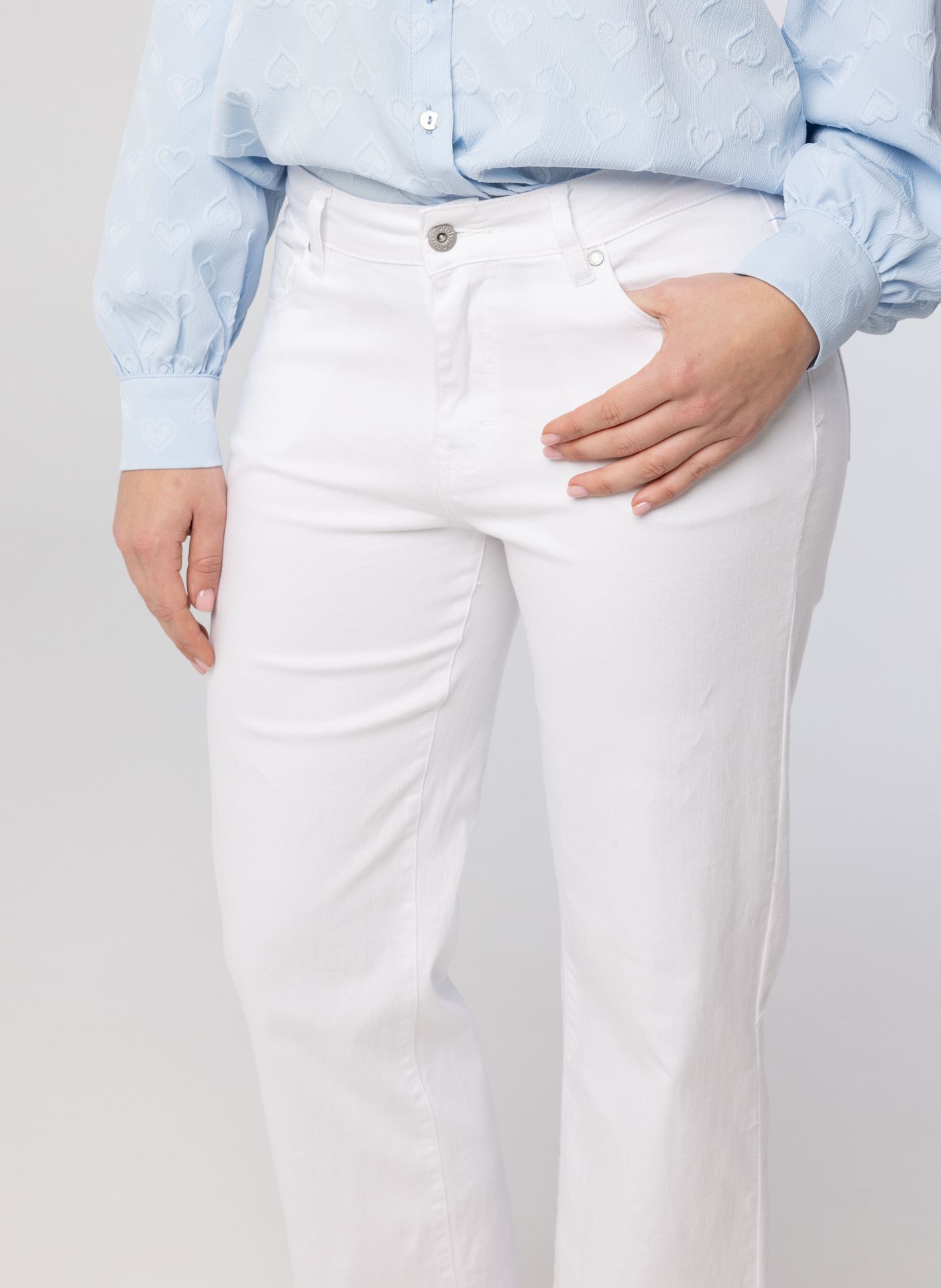 Norah Witte spijkerbroek white 212352-100