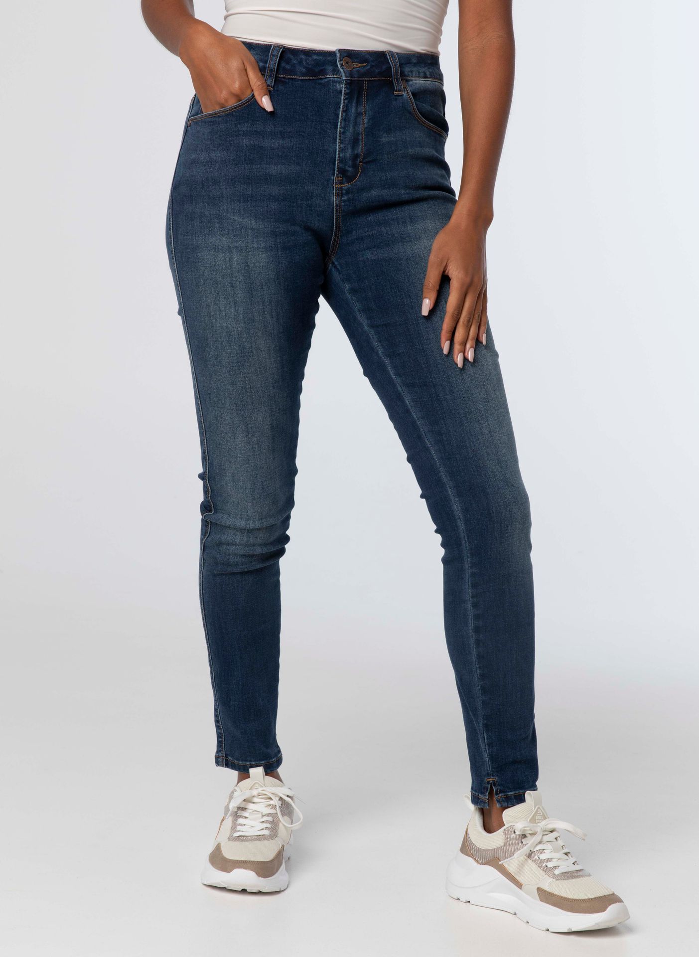 Norah Denim broek blauw blue 213019-400