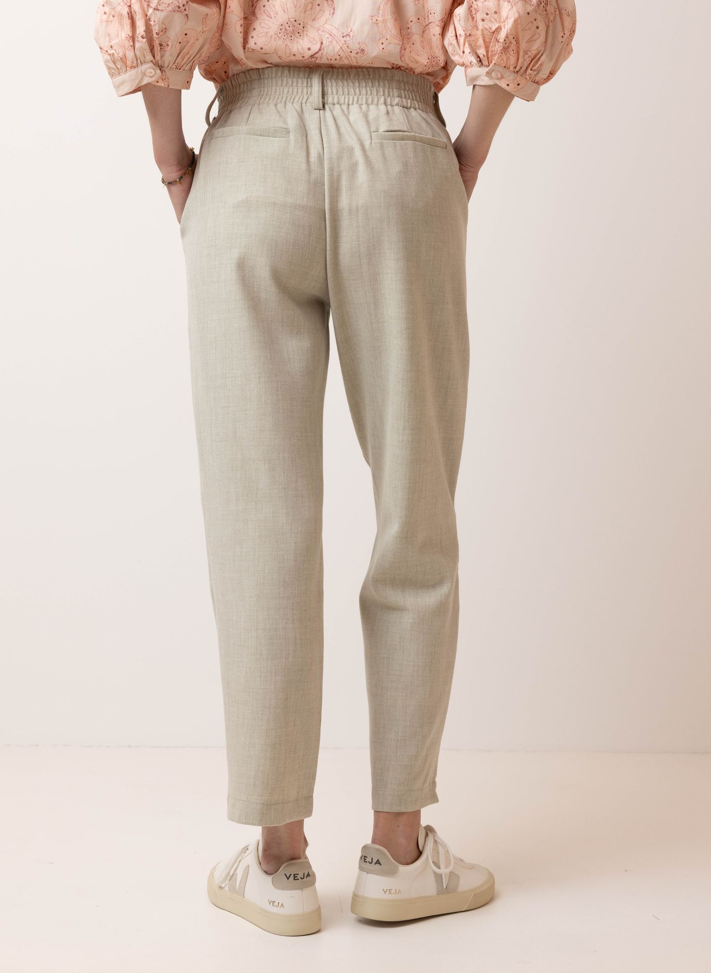 Norah Zandkleurige pantalon light sand 214690-111