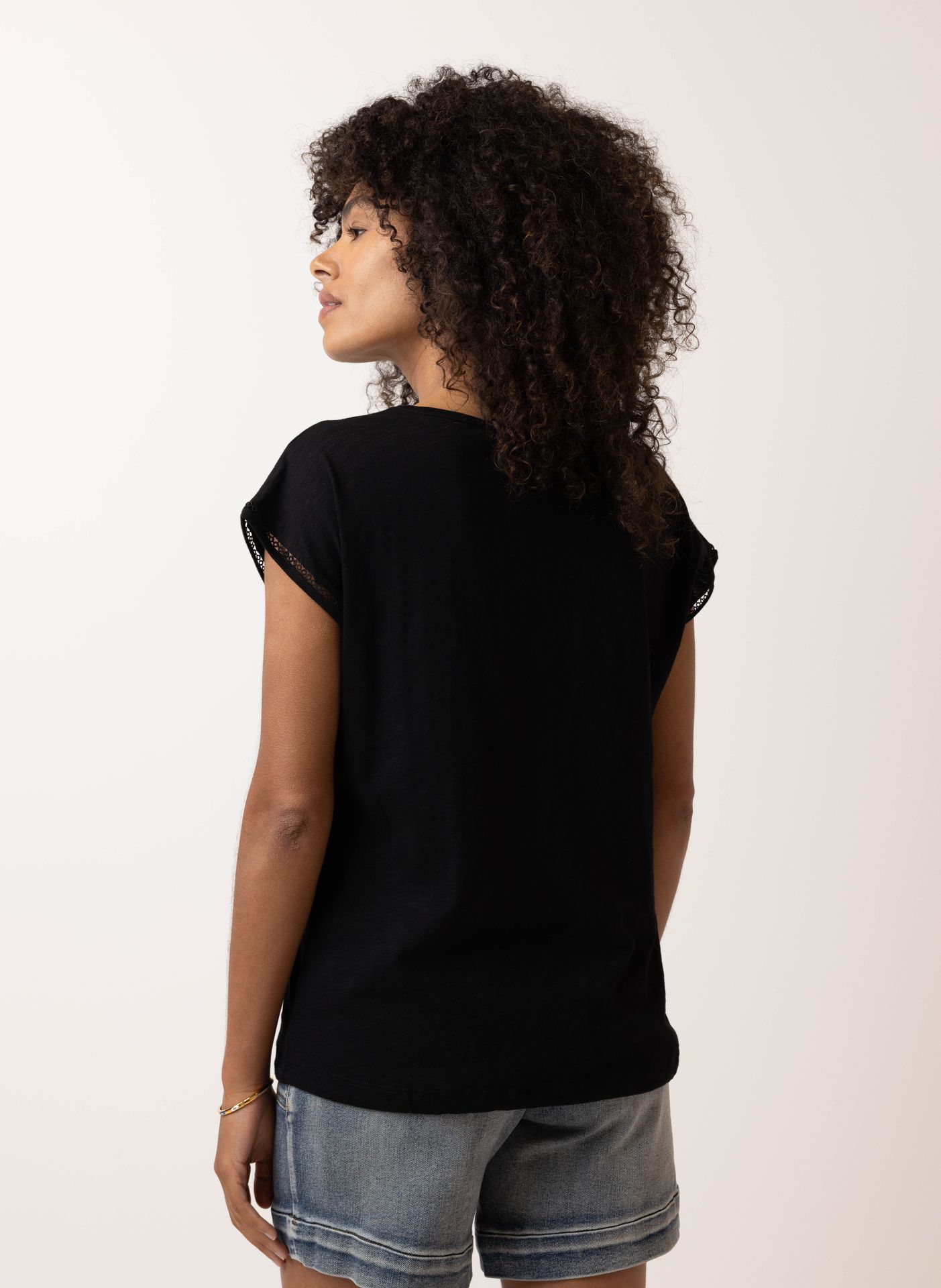 Norah Zwart shirt black 209485-001