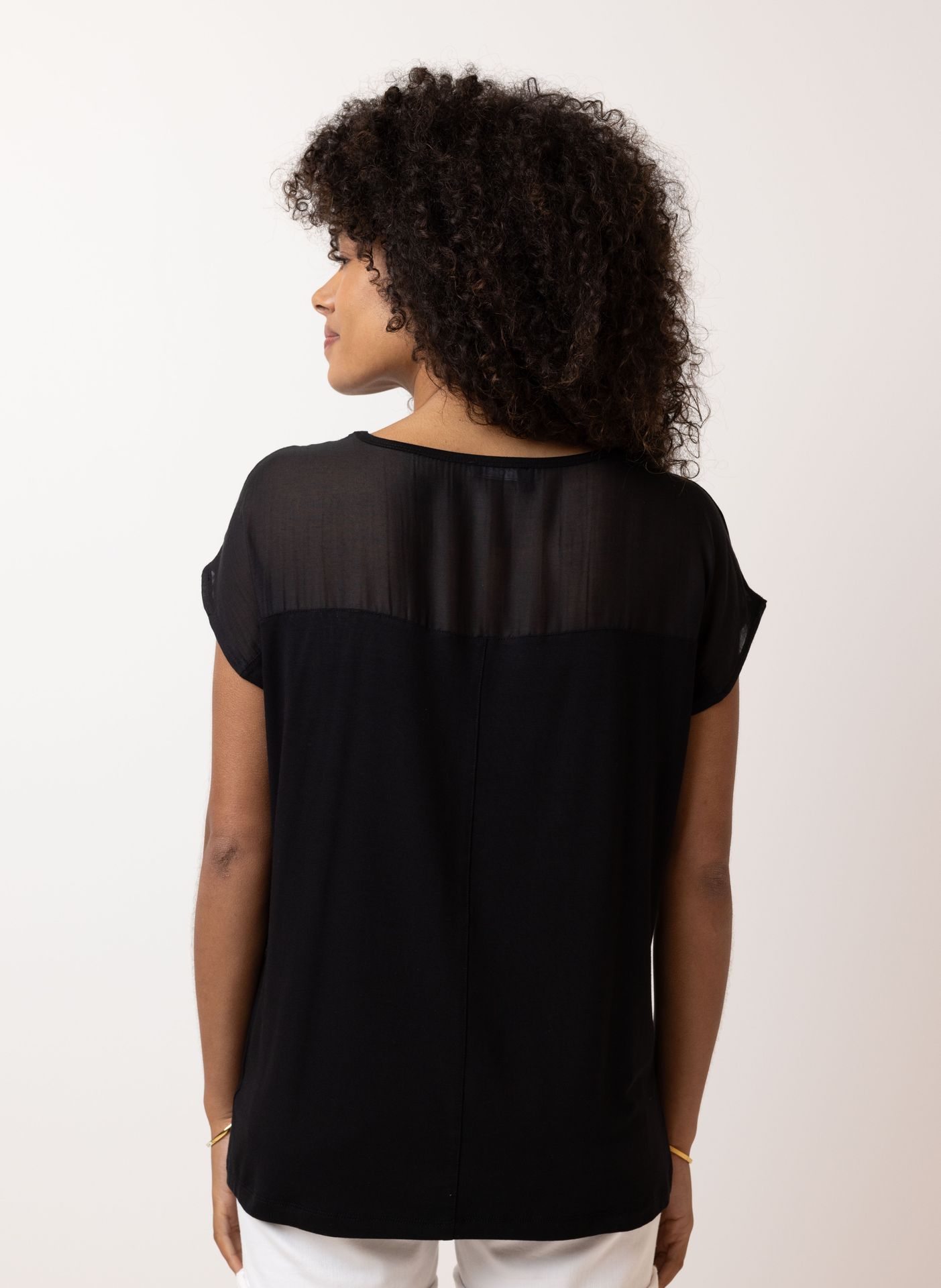 Norah Zwart shirt black 209719-001