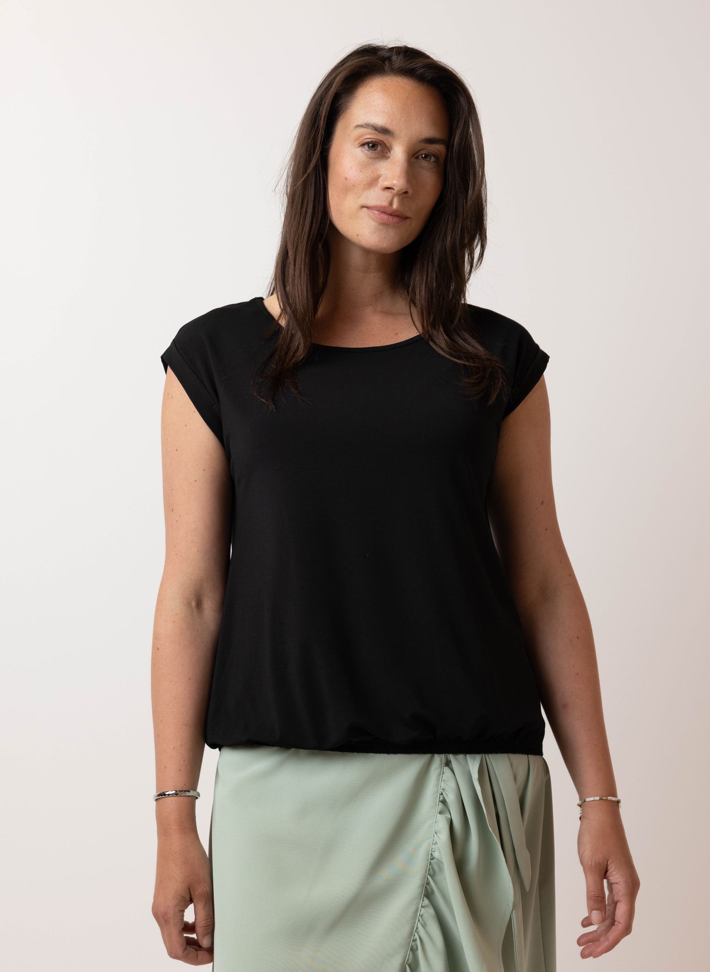 Norah Zwart shirt black 210284-001