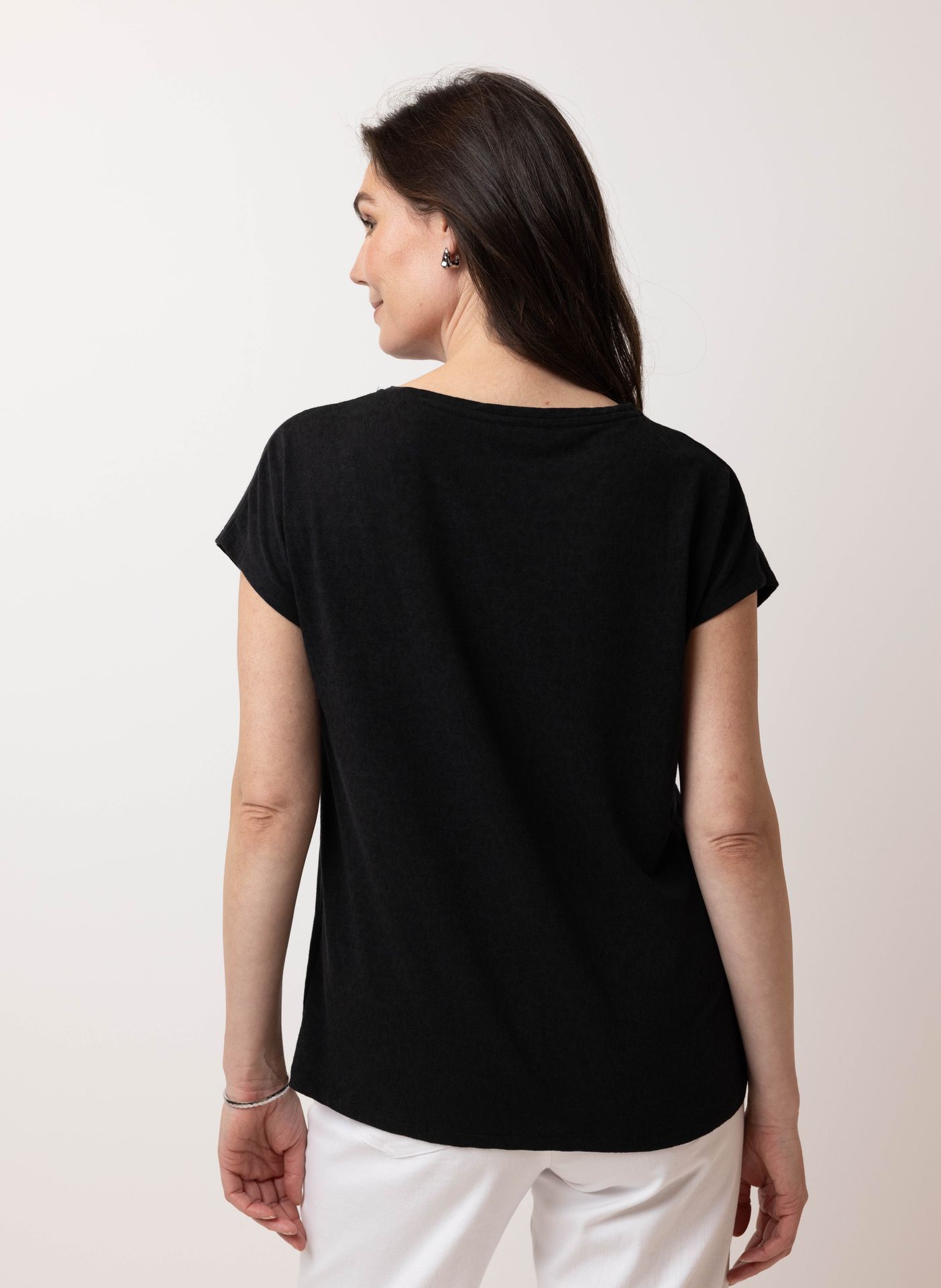 Norah Zwart shirt black 210874-001