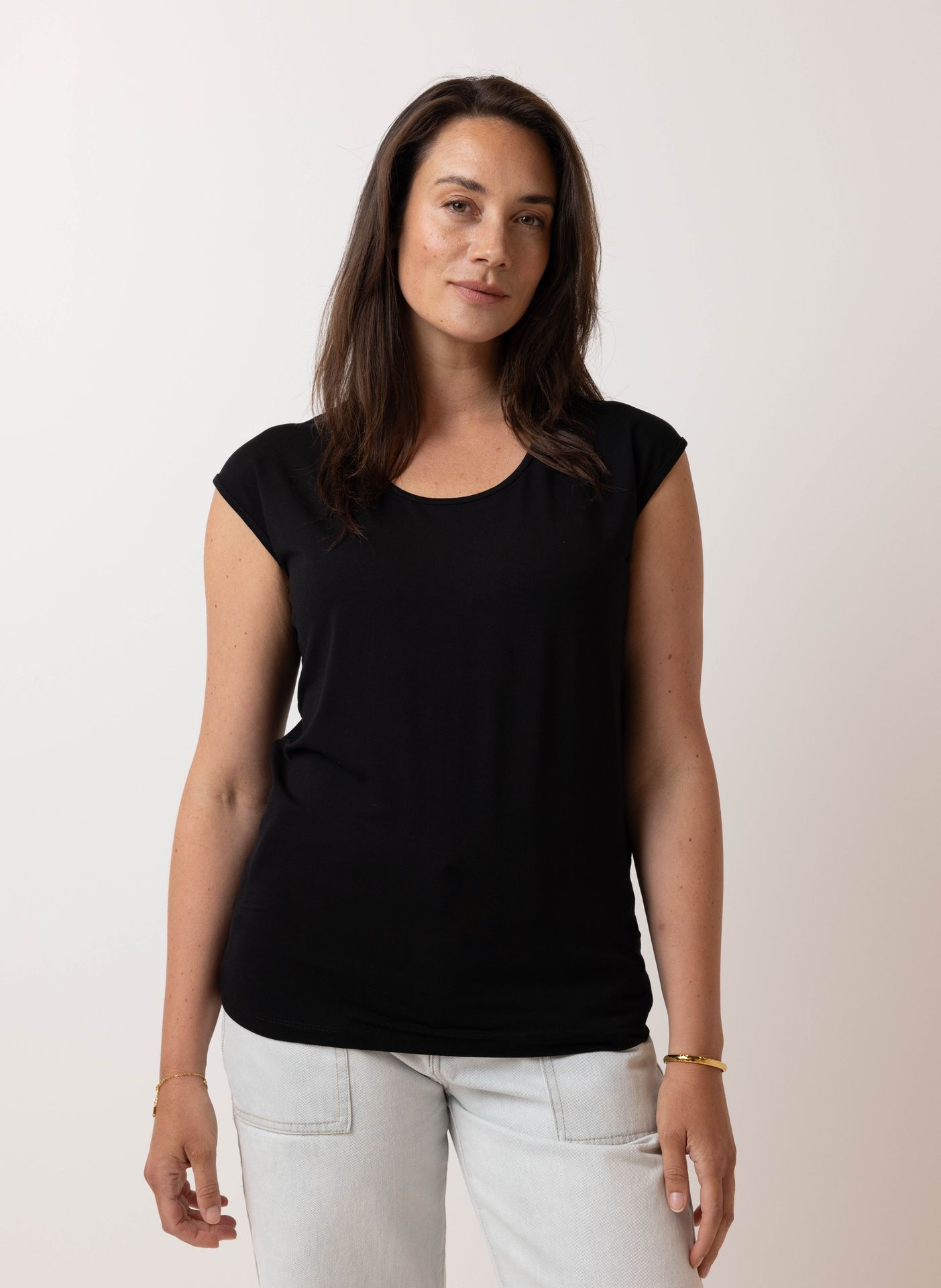 Norah Zwart shirt black 211918-001