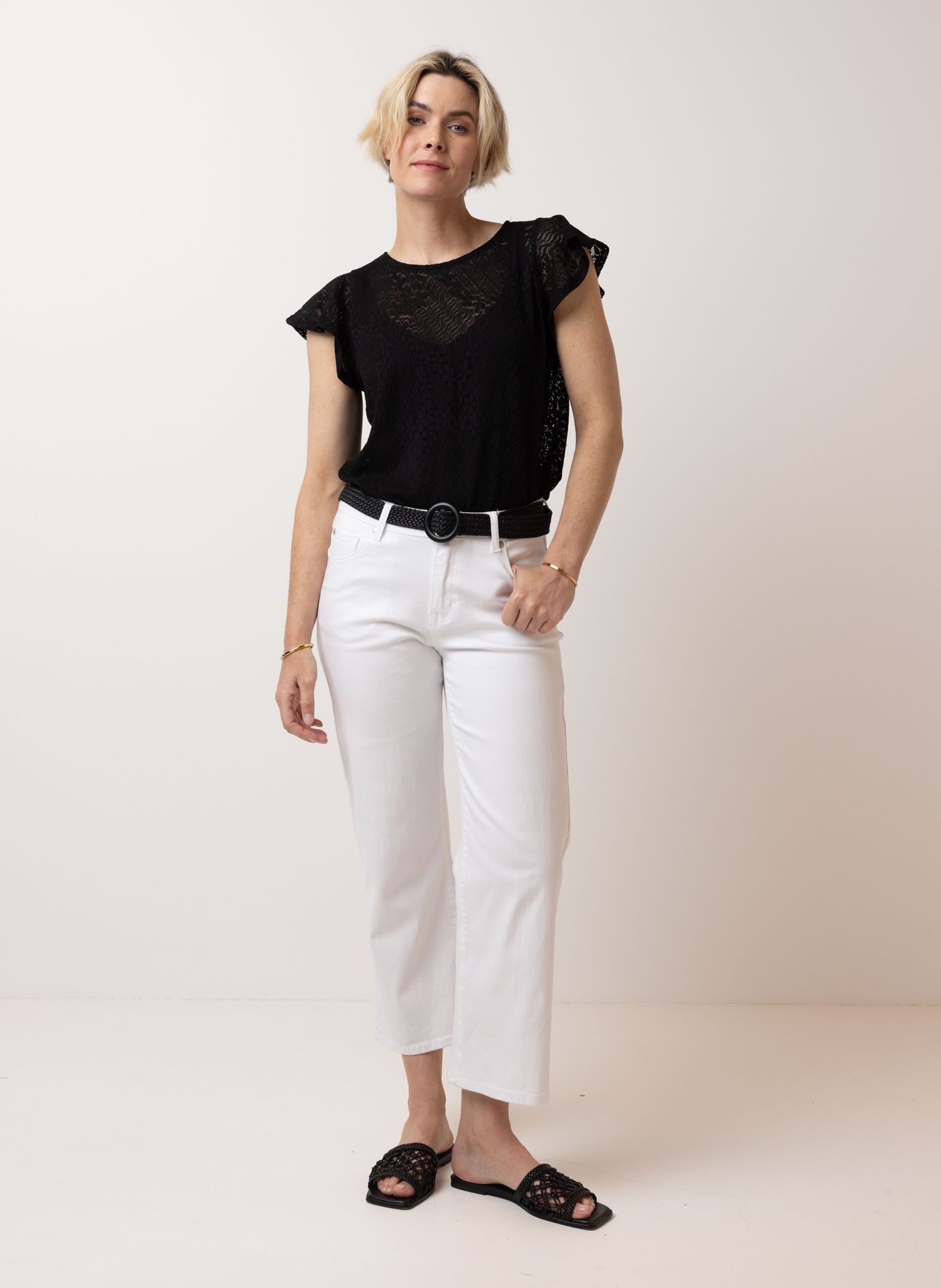 Norah Zwart shirt black 213613-001