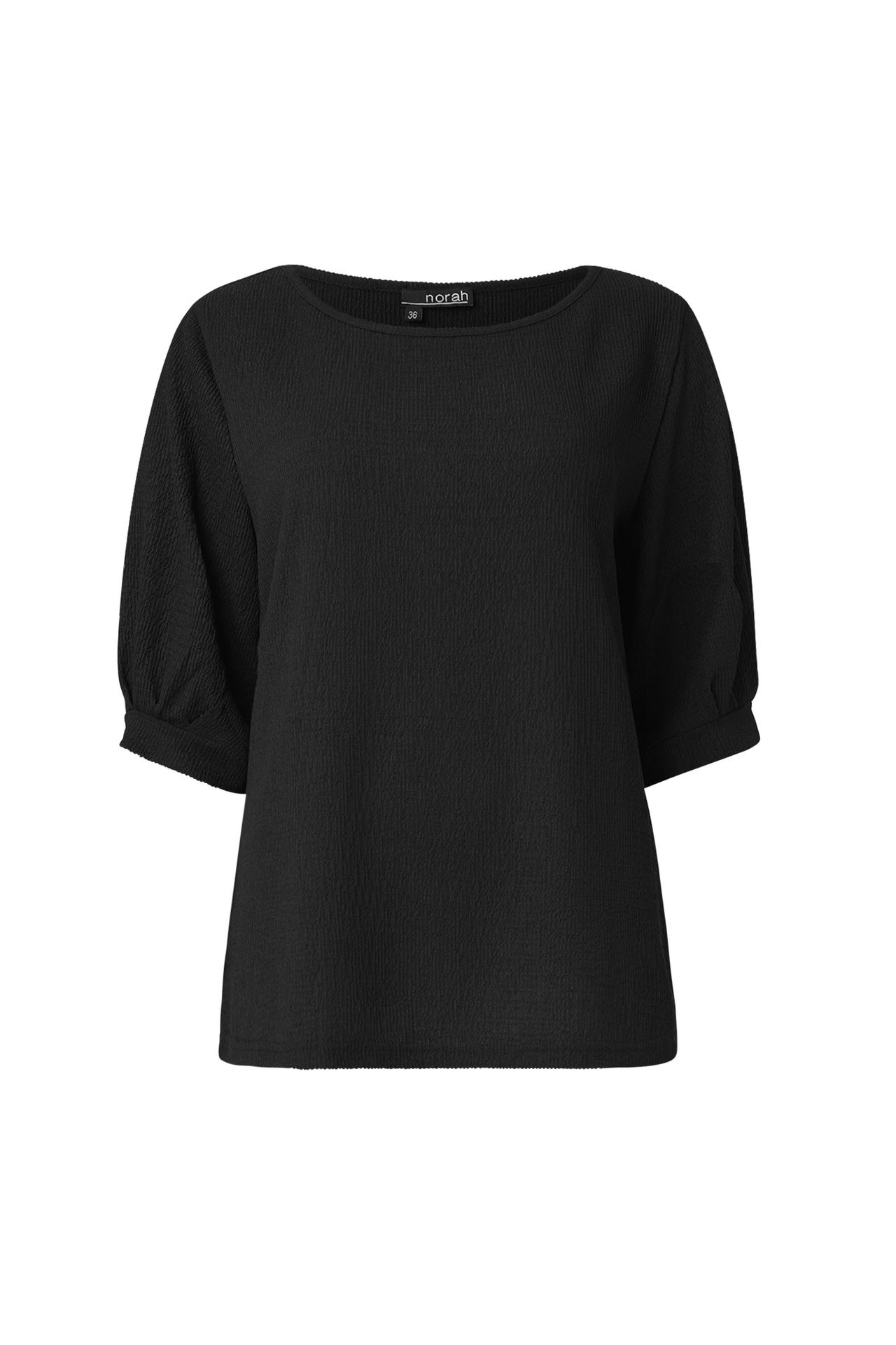 Norah Zwart shirt black 214326-001