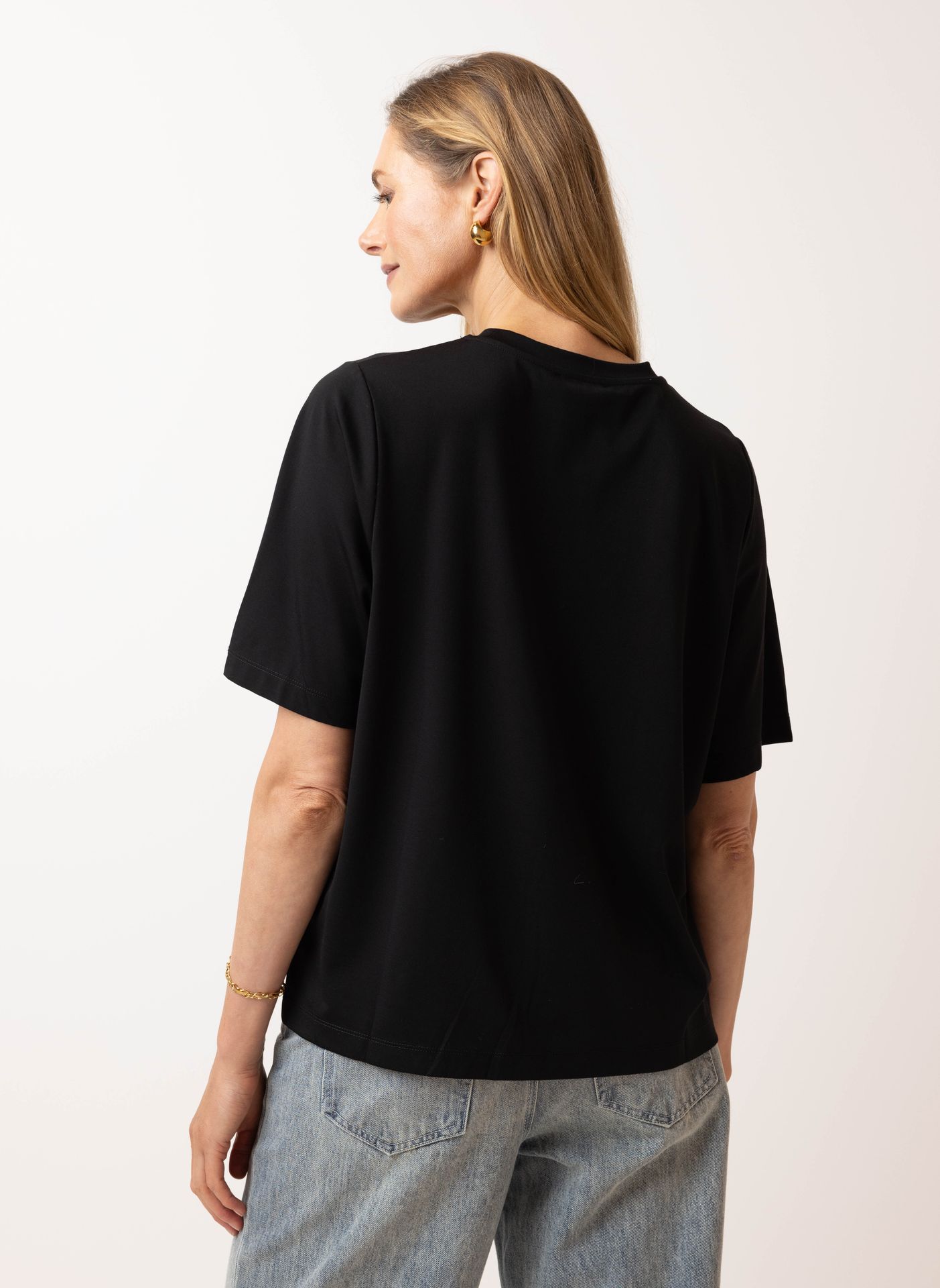 Norah Zwart shirt black 215568-001