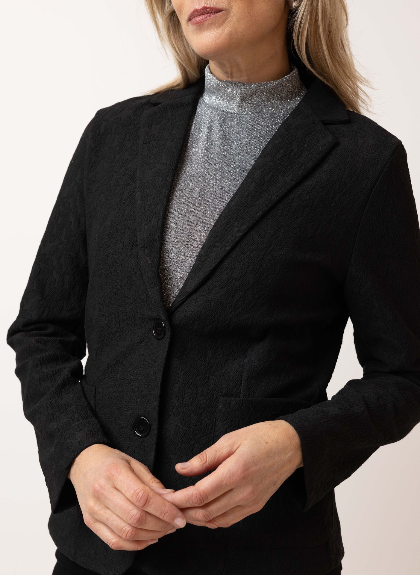 Norah Zwarte blazer black 215879-001