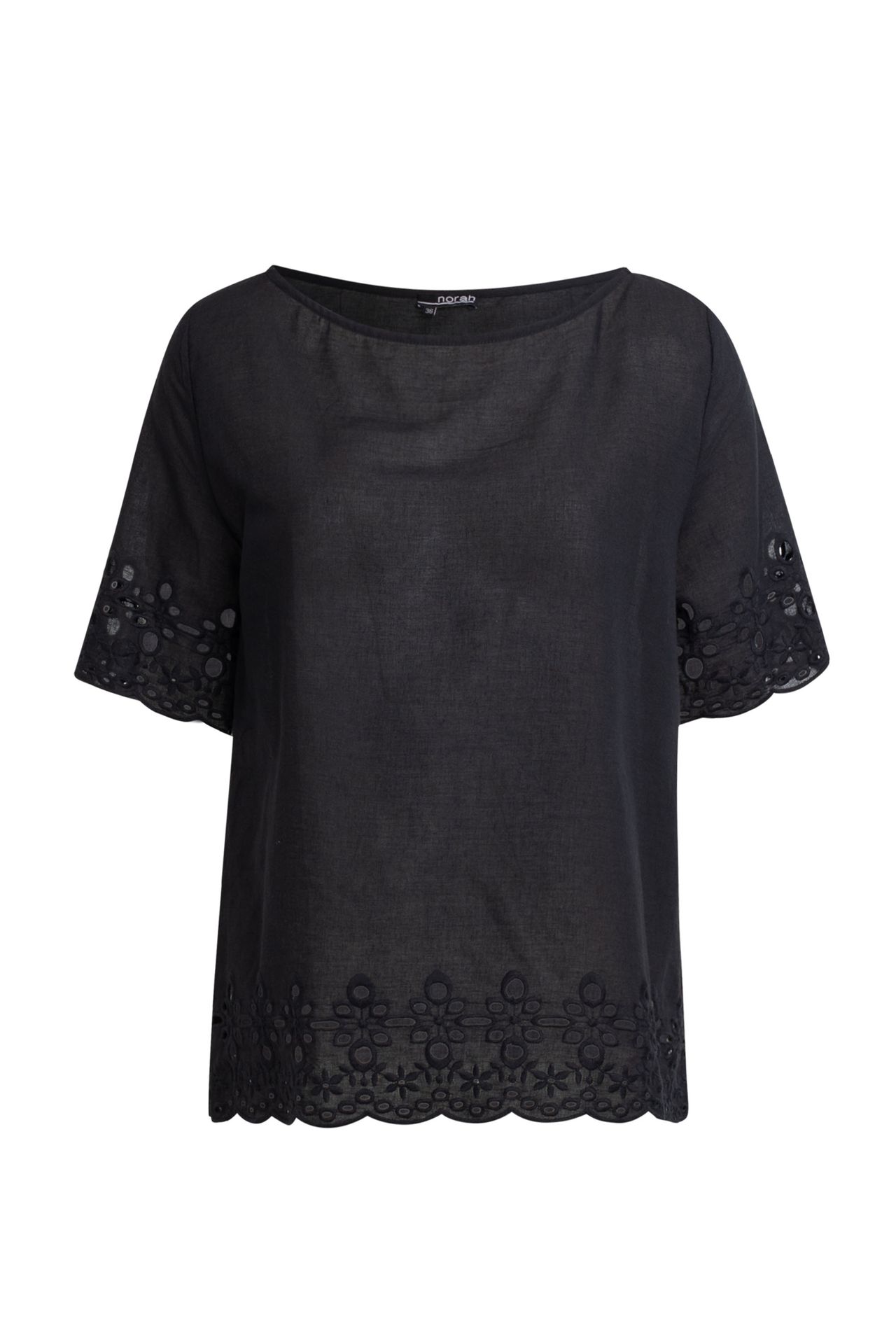 Norah Zwarte blouse black 210005-001