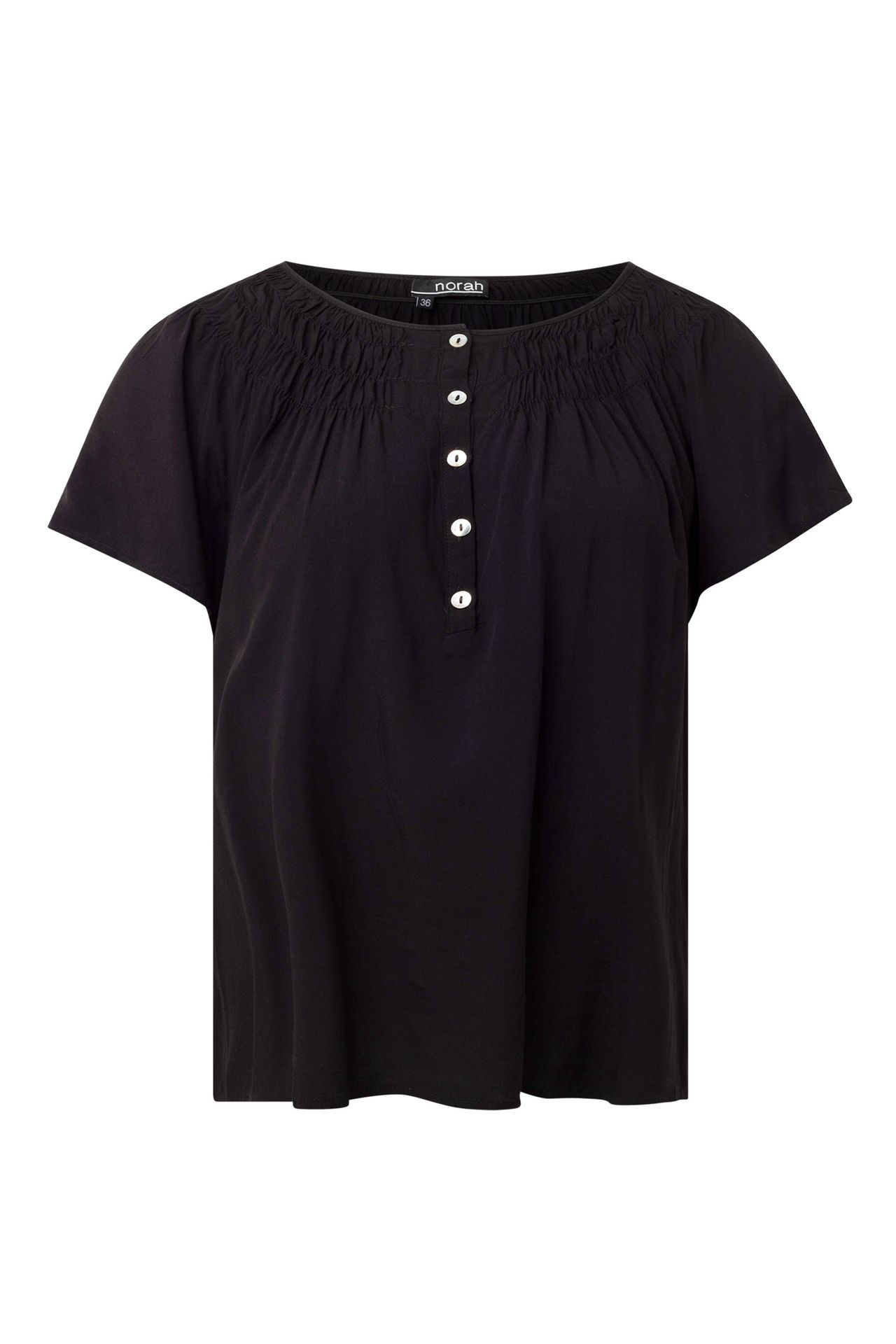 Norah Zwarte blouse black 214509-001