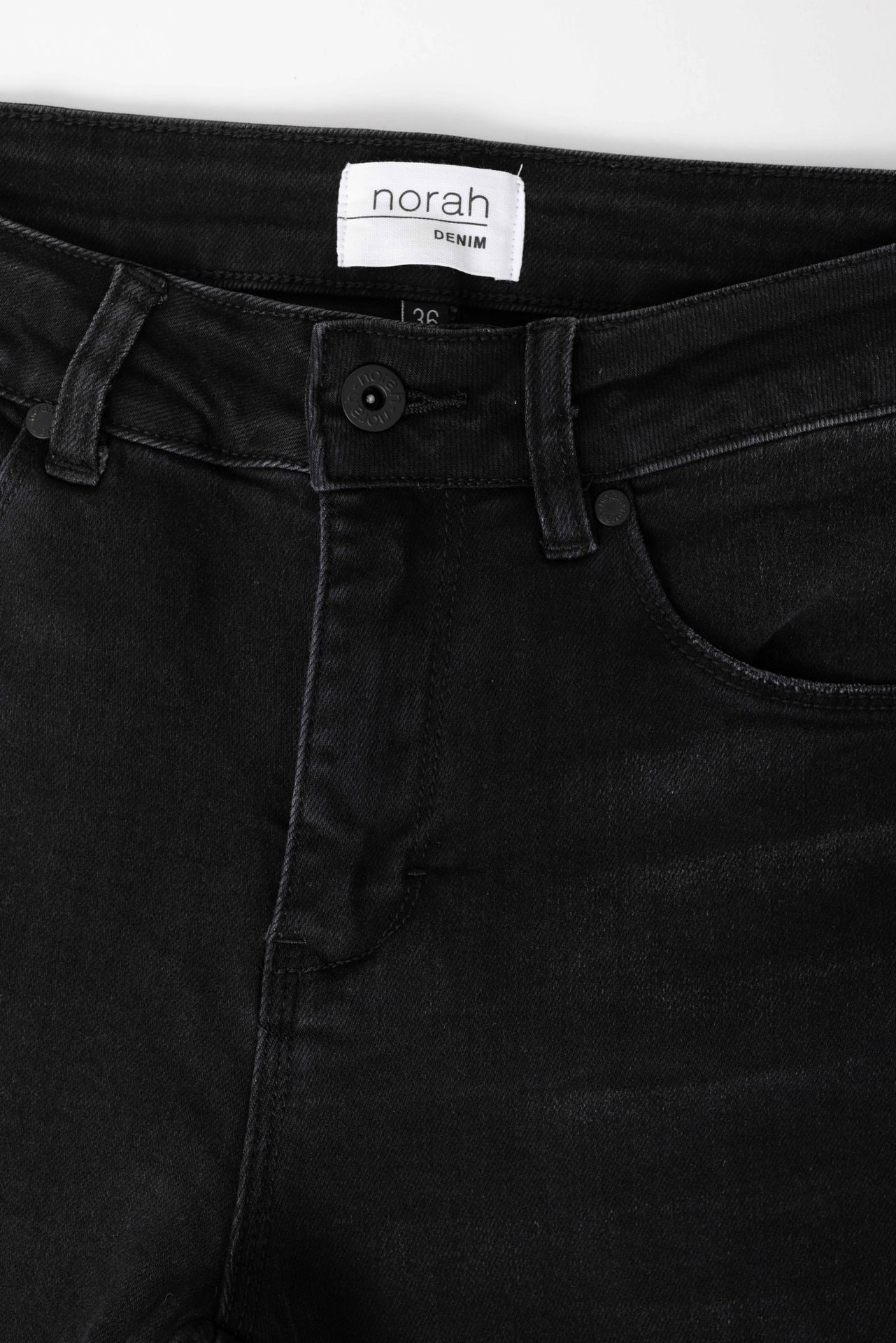 Norah Zwarte denim black 215381-001