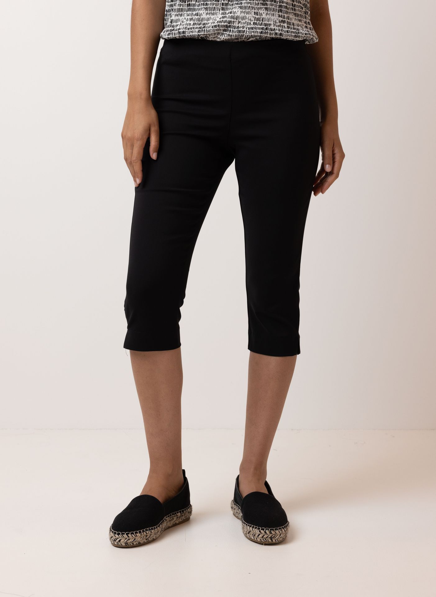 Norah Zwarte driekwart pantalon black 209510-001