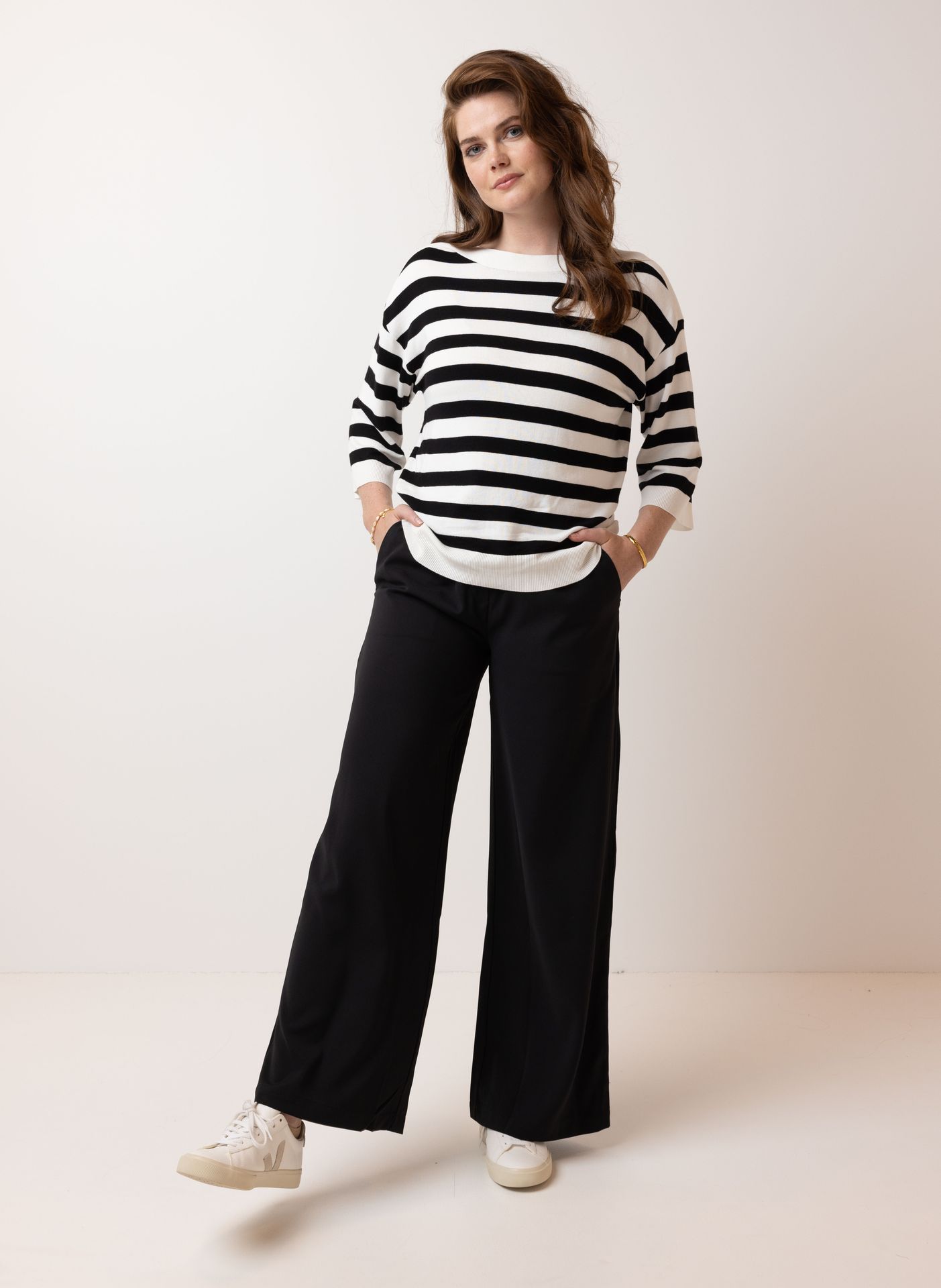 Norah Zwarte pantalon black 214667-001