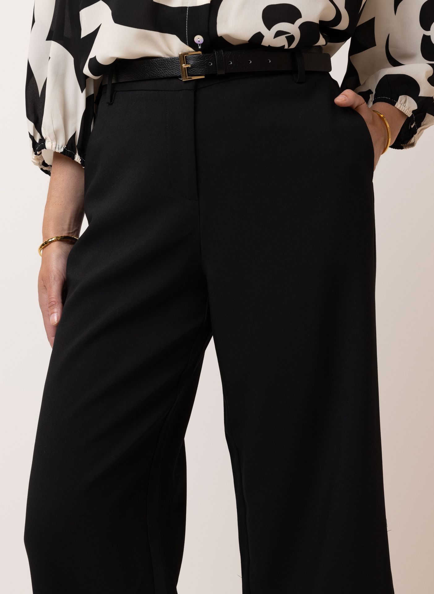 Norah Zwarte pantalon black 214974-001