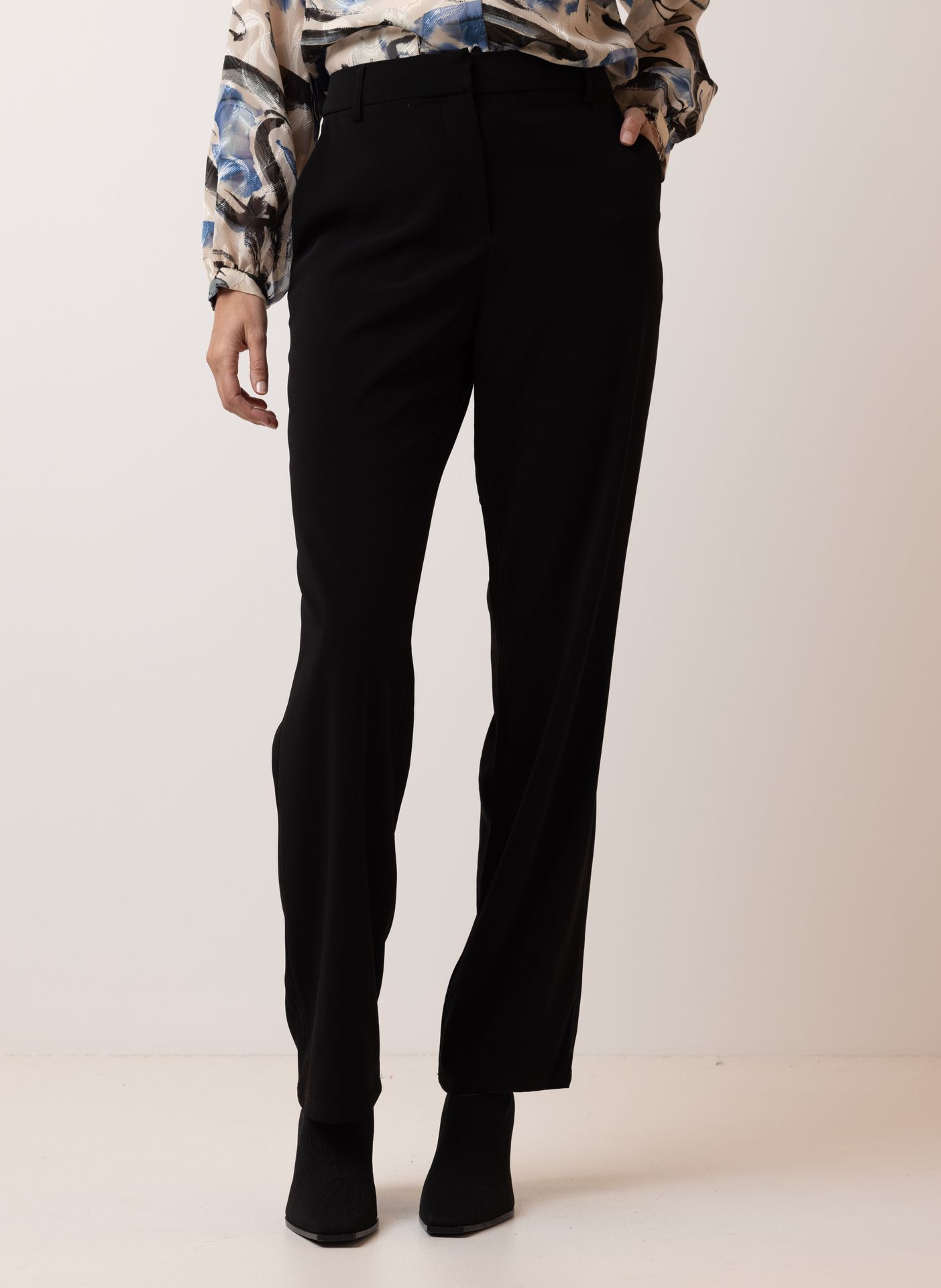 Norah Zwarte pantalon black 214977-001